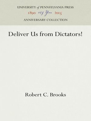 cover image of Deliver Us from Dictators!